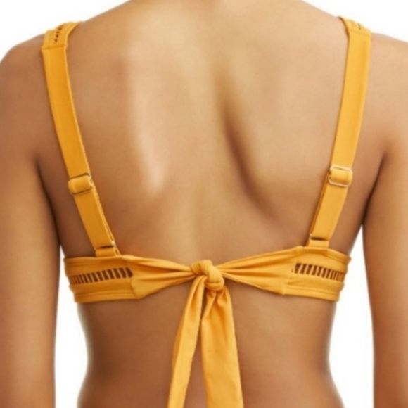 Time and Tru Golden/Marigold Bikini 2 Piece Set Size XL Women's Size 16-18 NWT! - Picture 2 of 16